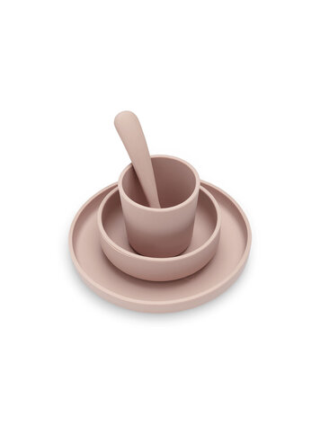 Jollein Jollein | Kinderserviesset 4-delig pale pink