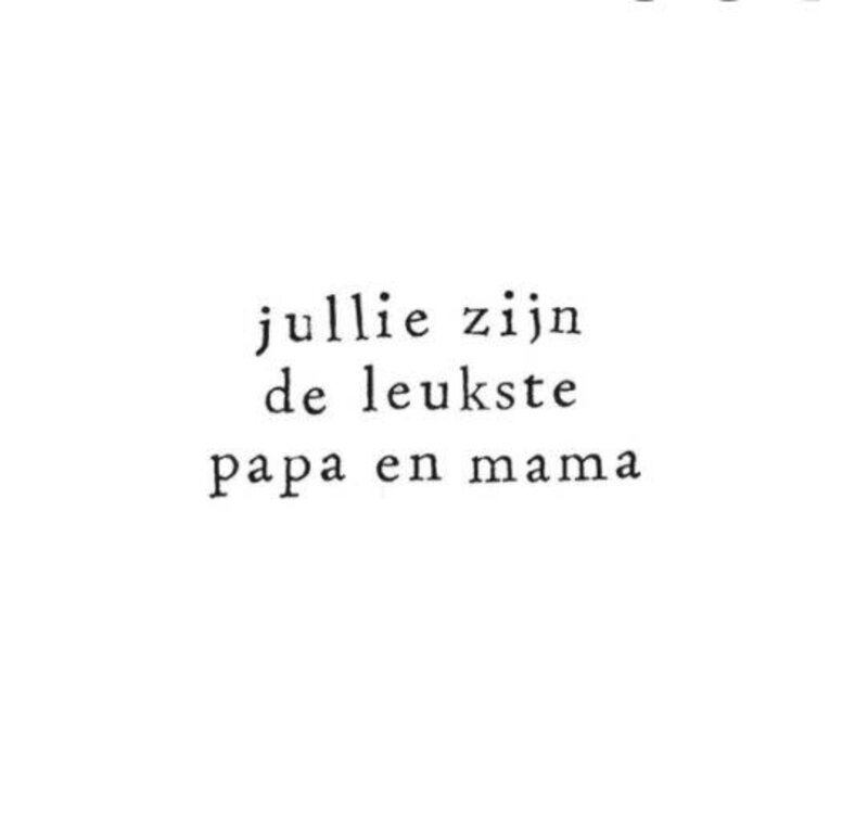 Ik Pak Je In Ik pak je in | Wenskaart Leukste papa en mama