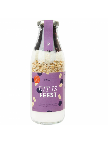 Pineut Pineut | Cakemix blueberry Feest