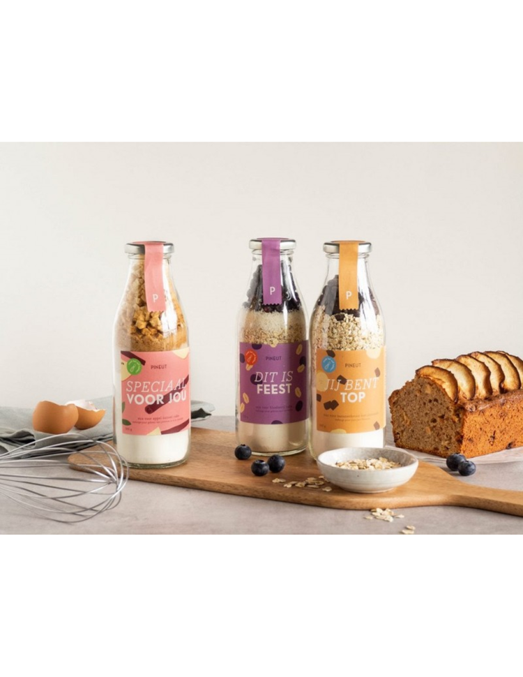 Pineut Pineut | Cakemix blueberry Feest