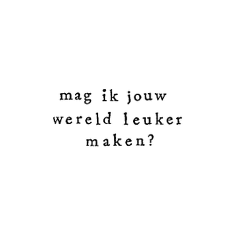 Ik Pak Je In Ik pak je in | Wenskaart mag ik jouw wereld leuker maken?