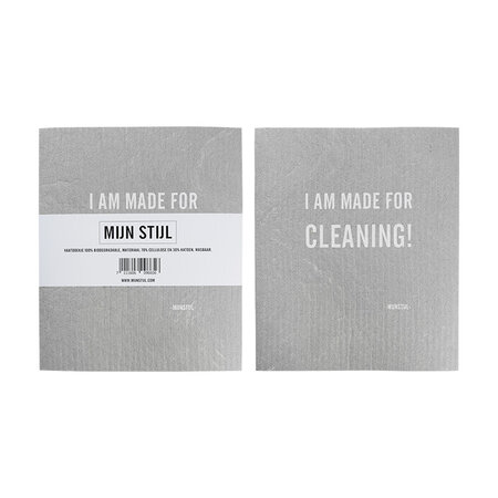 Mijn Stijl & Puur Zeep Mijn Stijl | Vaatdoekje I Am Made For Cleaning