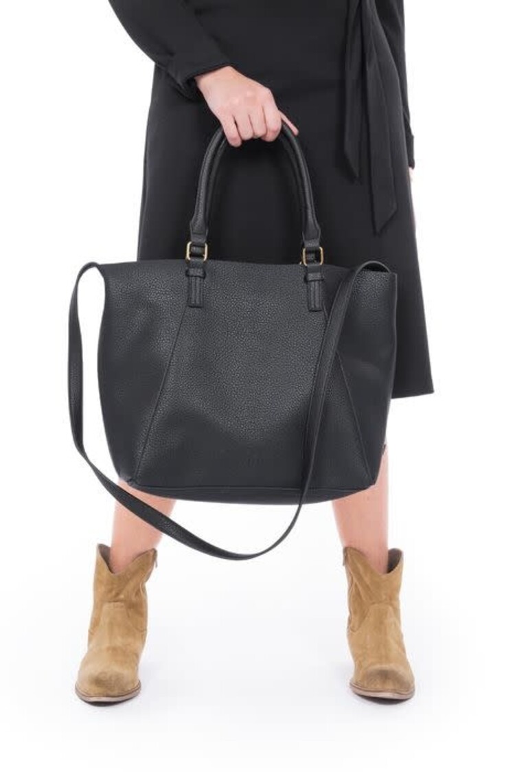 Zusss Zusss | Grote handtas zwart