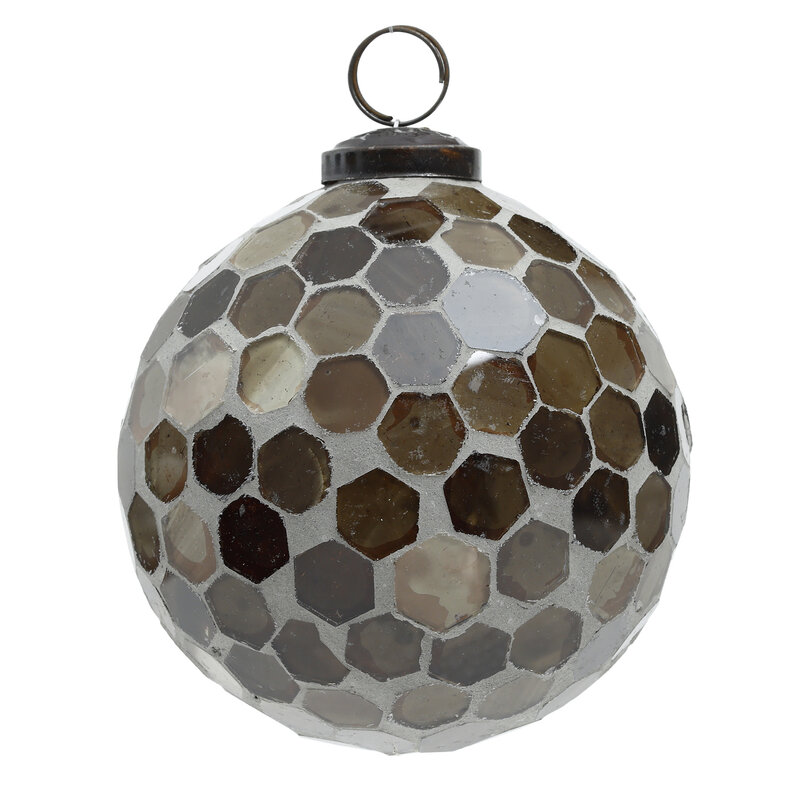 PTMD PTMD | Charlotte Silver glass ball mosaic round M