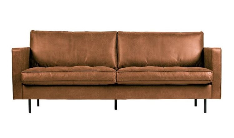 WOOOD Woood | Bank Rodeo classic 2,5-zits | Ecoleer cognac