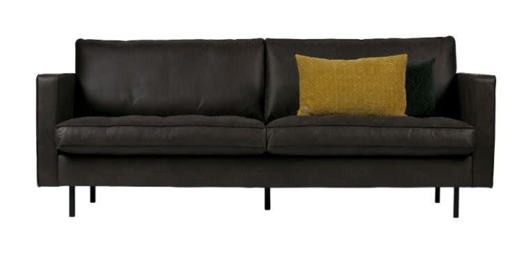 WOOOD Woood | Bank Rodeo classic 2,5-zits | Ecoleer zwart