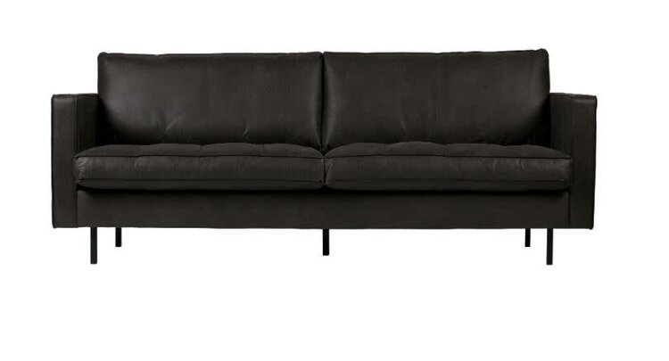 WOOOD Woood | Bank Rodeo classic 2,5-zits | Ecoleer zwart