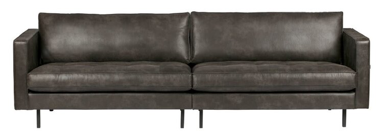 WOOOD Woood | Bank Rodeo classic 3-zits | Ecoleer zwart