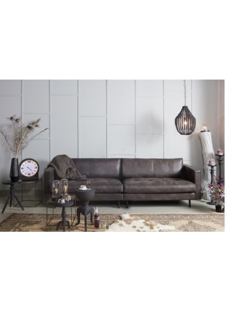 Be Pure Home Be Pure Home | Bank Rodeo classic 3-zits | Ecoleer zwart