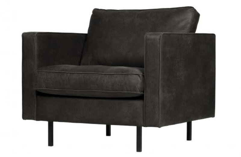 Be Pure Home Be Pure Home | Fauteuil Rodeo classic | Ecoleer zwart