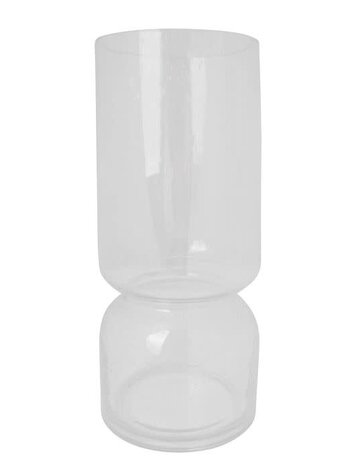 Zusss Zusss | Glazen vaas met bubbeltjes L