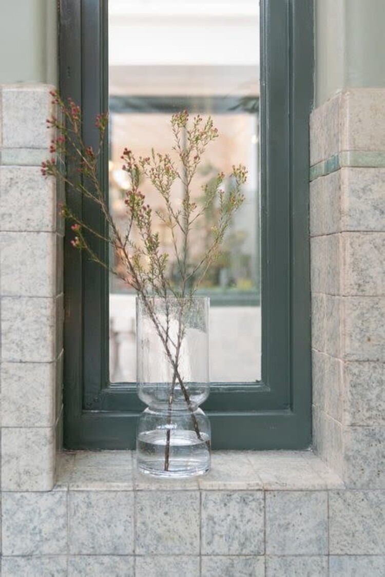 Zusss Zusss | Glazen vaas met bubbeltjes L