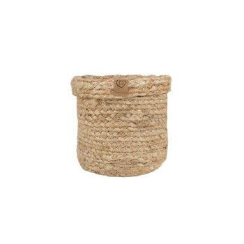 Zusss Zusss | Jute opbergmand 15x15cm naturel