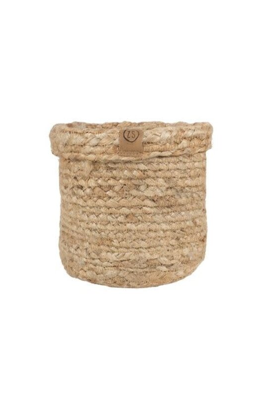 Zusss Zusss | Jute opbergmand 15x15cm naturel