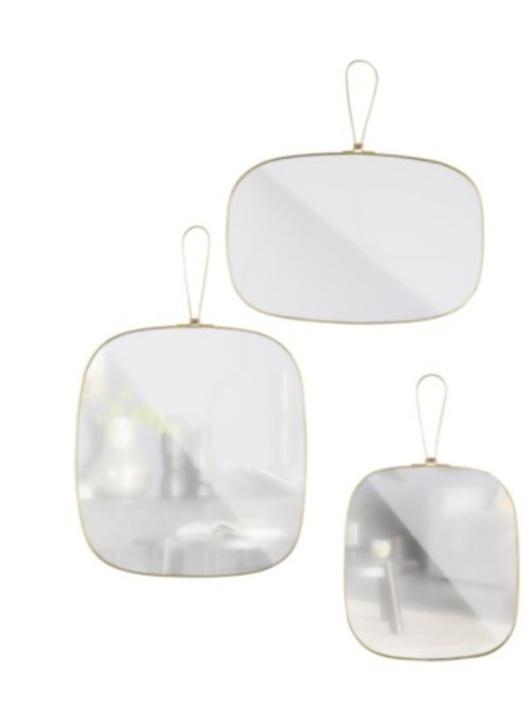 Be Pure Home Be Pure Home | Glass spiegel set van 3