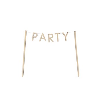 Zusss Zusss | Houten taartslinger party 18cm