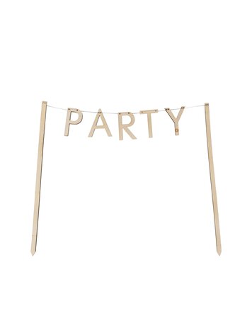 Zusss Zusss | Houten taartslinger party 18cm