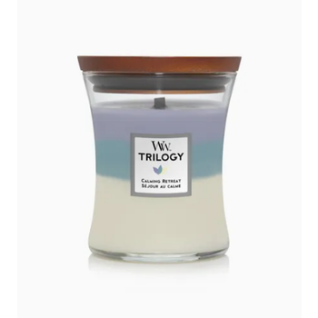 Woodwick Woodwick | Geurkaars Trilogy Calming Retreat medium