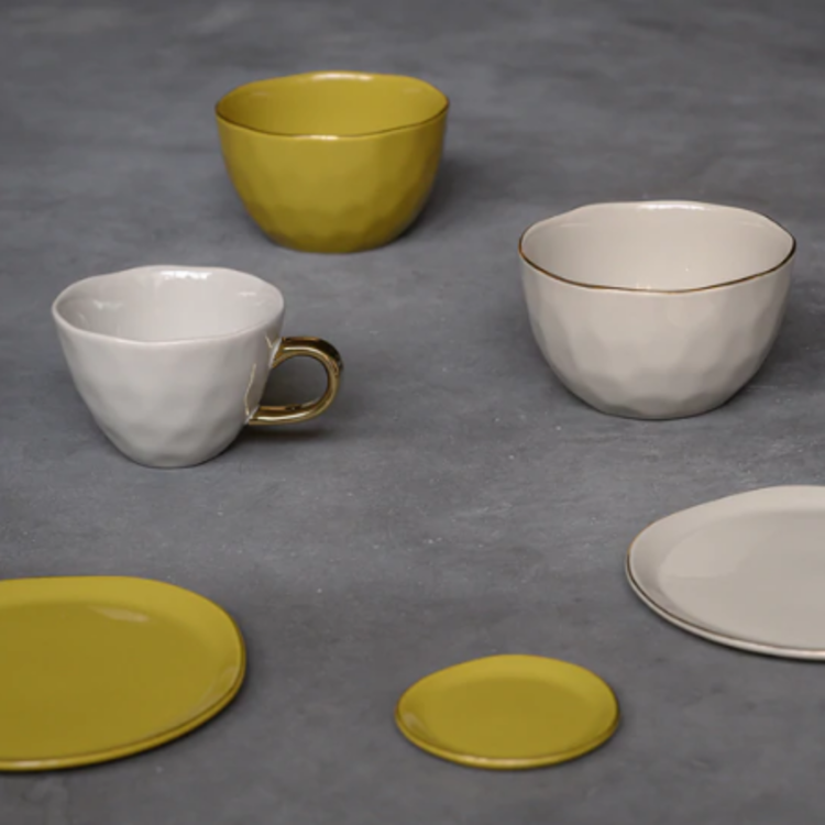 Urban Nature Culture Urban Nature Culture | Good morning plate small amber green