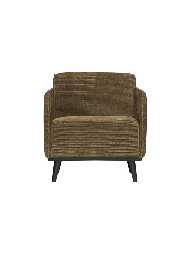 Be Pure Home Be Pure Home | Statement serie Fauteuil met arm  | Brede platte rib Rock