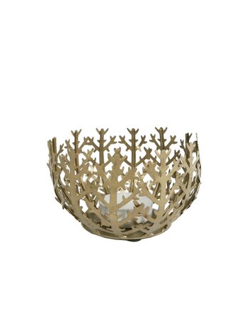 Stijl28 | Theelichthouder ginny messing 9cm