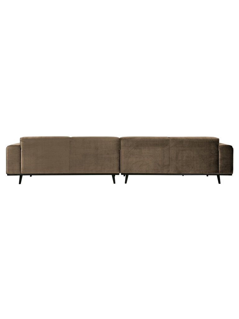 Be Pure Home Be Pure Home | Statement serie  XXL 4-zits bank 372cm  | Velvet taupe