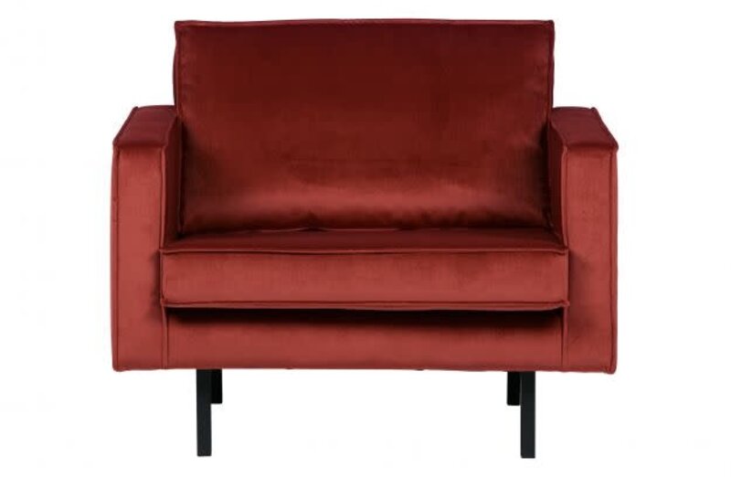 Be Pure Home Be Pure Home | Fauteuil Rodeo | Velvet chestnut