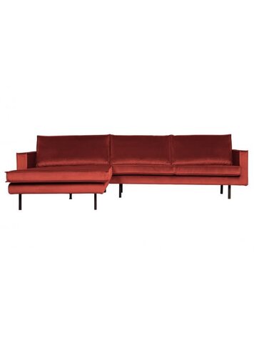Be Pure Home Be Pure Home | Bank Rodeo chaise longue links | Velvet chestnut