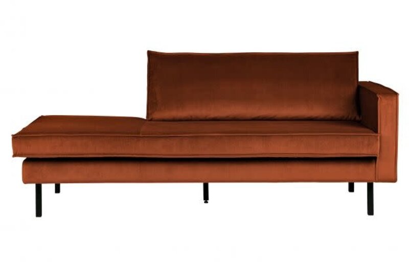 Be Pure Home Be Pure Home | Daybed Rodeo rechts  | Velvet roest