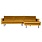 Be Pure Home Be Pure Home | Bank Rodeo chaise longue rechts | Velvet oker