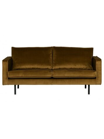 WOOOD Woood | Bank Rodeo 2,5-zits  | Velvet Honing geel