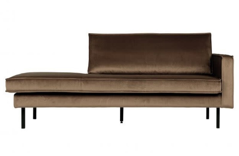 Be Pure Home Be Pure Home | Daybed Rodeo rechts  | Velvet taupe