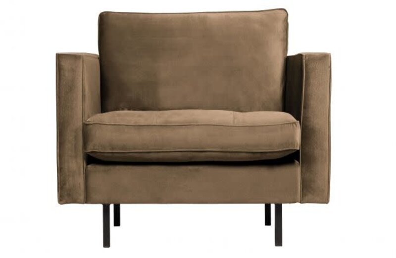 Be Pure Home Be Pure Home | Fauteuil Rodeo classic  | Velvet taupe