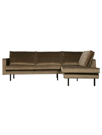 WOOOD Woood | Hoekbank Rodeo rechts  | Velvet taupe