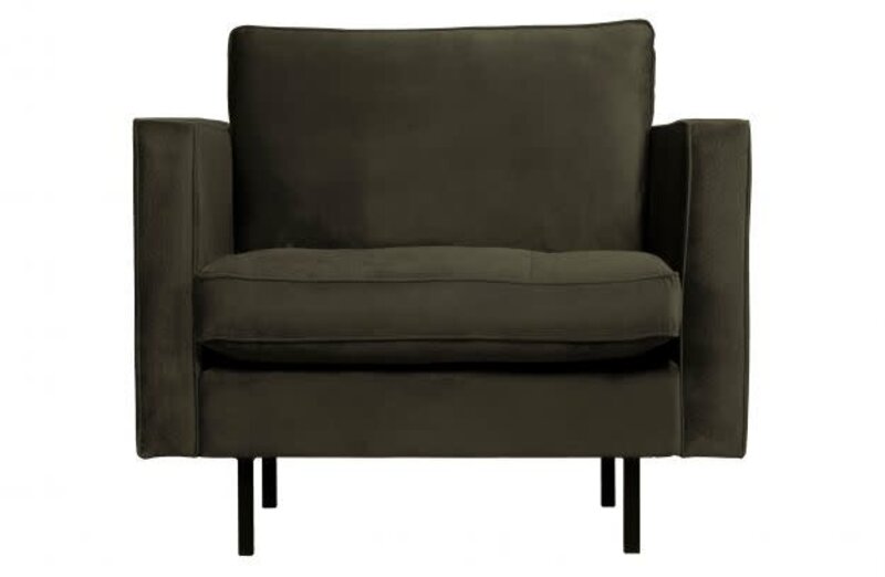 Be Pure Home Be Pure Home | Fauteuil Rodeo classic | Velvet dark green hunter