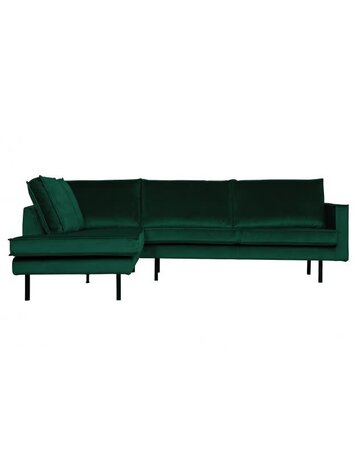WOOOD Woood | Hoekbank Rodeo links | Velvet green forest