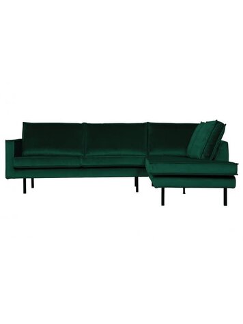 WOOOD Woood | Hoekbank Rodeo rechts | Velvet green forest