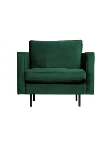 WOOOD Woood | Fauteuil Rodeo classic | Velvet green forest