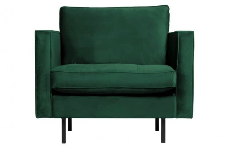 Be Pure Home Be Pure Home | Fauteuil Rodeo classic | Velvet green forest