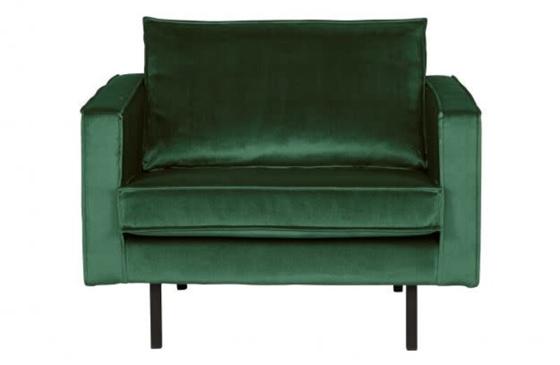 Be Pure Home Be Pure Home | Fauteuil Rodeo | Velvet green forest