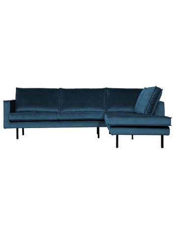 WOOOD Woood | Hoekbank Rodeo rechts | Velvet blue