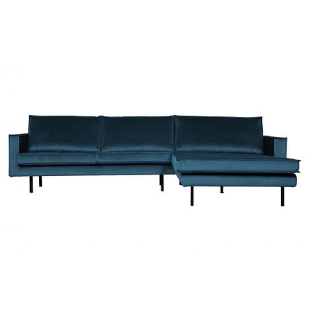 Be Pure Home Be Pure Home | Bank Rodeo chaise longue rechts | Velvet blue