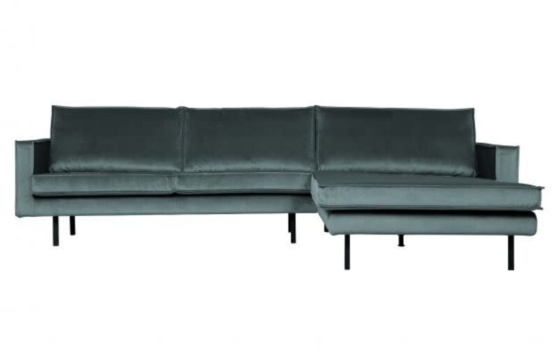 Be Pure Home Be Pure Home | Bank Rodeo chaise longue rechts | Velvet teal