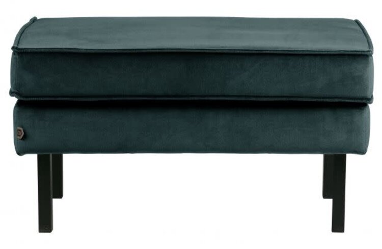 WOOOD Woood | Hocker Rodeo | Velvet teal