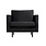 Be Pure Home Be Pure Home | Fauteuil Rodeo classic | Velvet antraciet