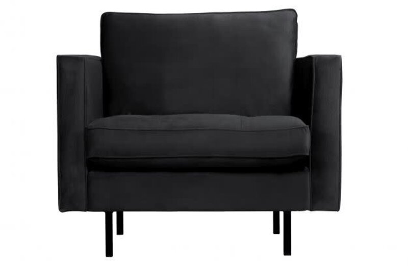 Be Pure Home Be Pure Home | Fauteuil Rodeo classic | Velvet antraciet