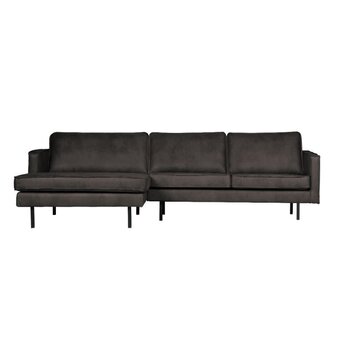 Be Pure Home Be Pure Home | Bank Rodeo chaise longue links | Ecoleer zwart