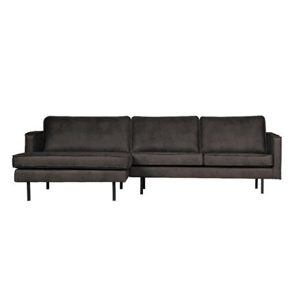 Be Pure Home Be Pure Home | Bank Rodeo chaise longue links | Ecoleer zwart