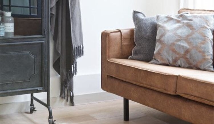 WOOOD Woood | Bank Rodeo 2,5-zits | Ecoleer cognac