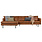 Be Pure Home Be Pure Home | Bank Rodeo chaise longue links | Ecoleer cognac